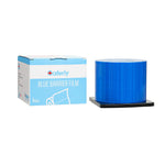 Saferly Blue Medical Barrier Film in Dispenser Box 4x6