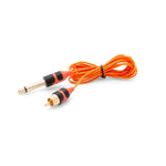Peak Ultra RCA Cord 6.5' Straight Orange/Black